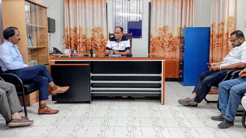 চৌগাছায় নবাগত ওসি'র সাথে প্রেসক্লাব নেতৃবৃন্দের মতবিনিময়
